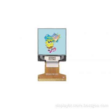 0.96 inch 64128 Passive Matrix Blue Background and White Letters Monochrome OLED